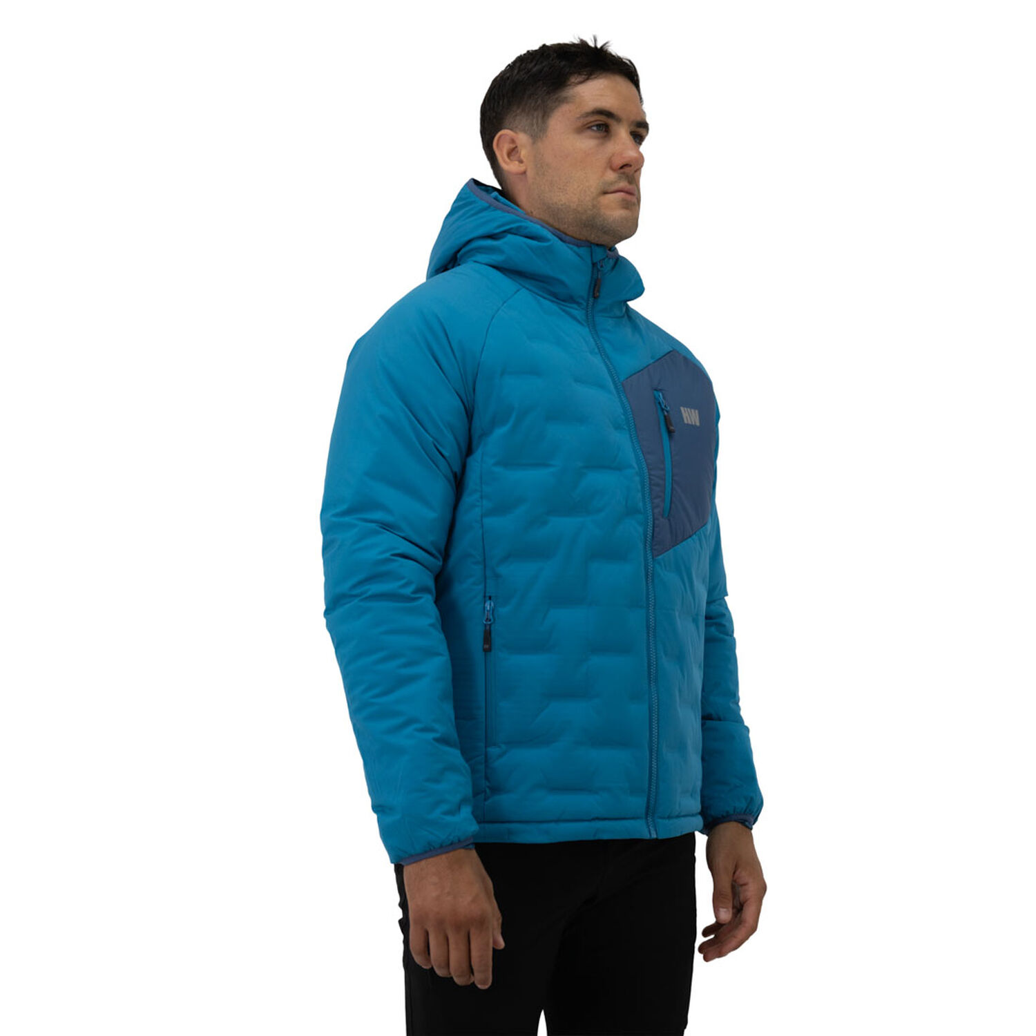 Parka Insulada Hw Explorer Hombre Petroleo image number 3.0